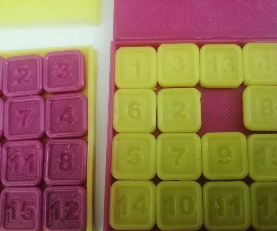 Puzzle 15 3d Printer