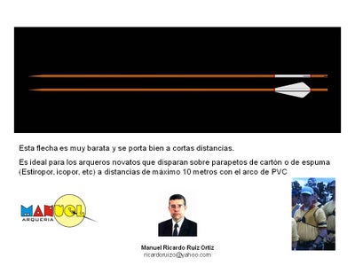 Arrow  - Flecha De Madera - Wooden Arrow