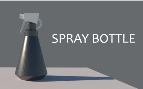 How to Design a Spray Bottle Using 3D CAD Software