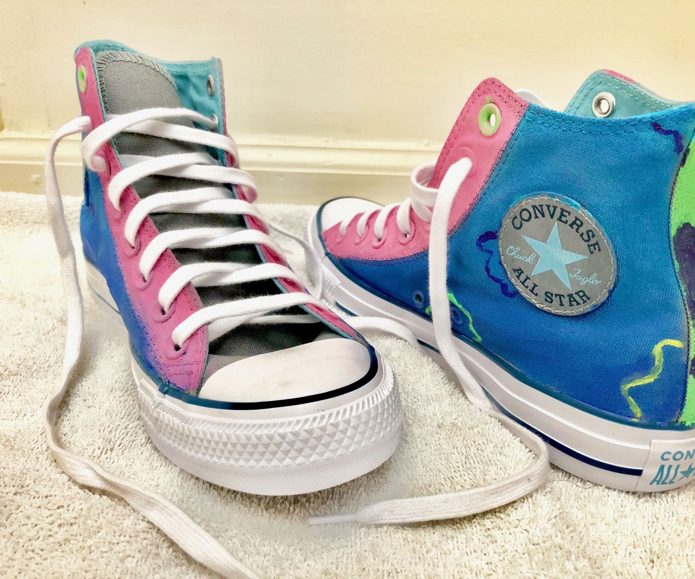 Painting Canvas Kicks!