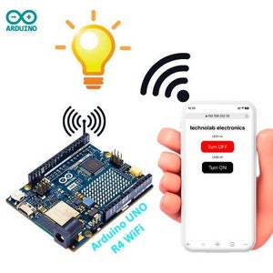 Arduino UNO R4 WIFI Web-Server Based Home-Automation System. : 22 Steps ...