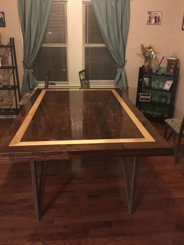 Dining Table Top From Hardwood Flooring