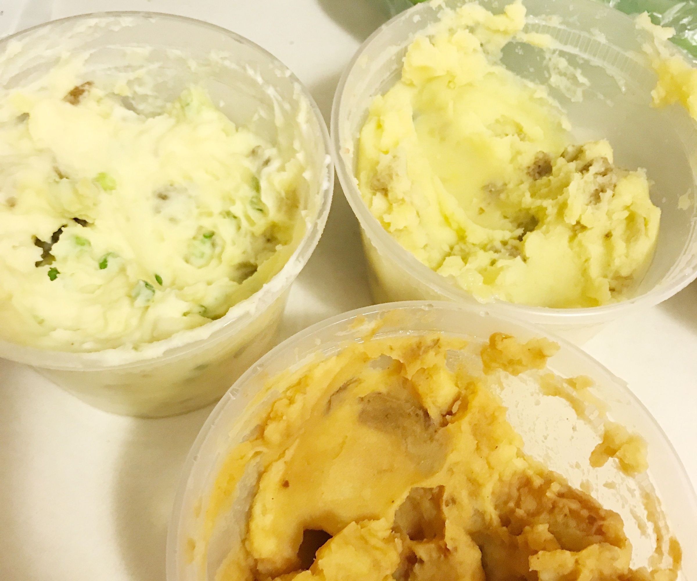 Mashed Potatoes 3 Ways