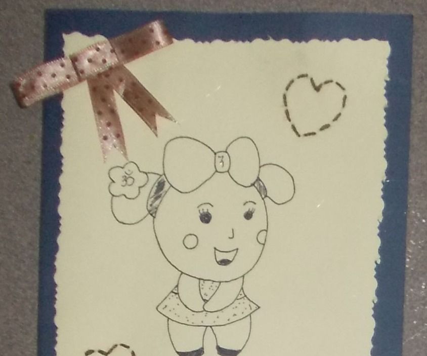 How to Make Miss La Sen Handmade Card
