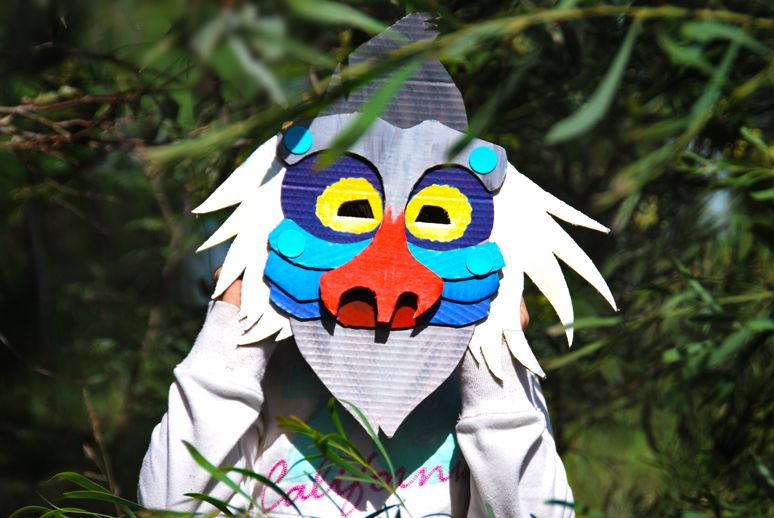 Makedo Baboon Mask