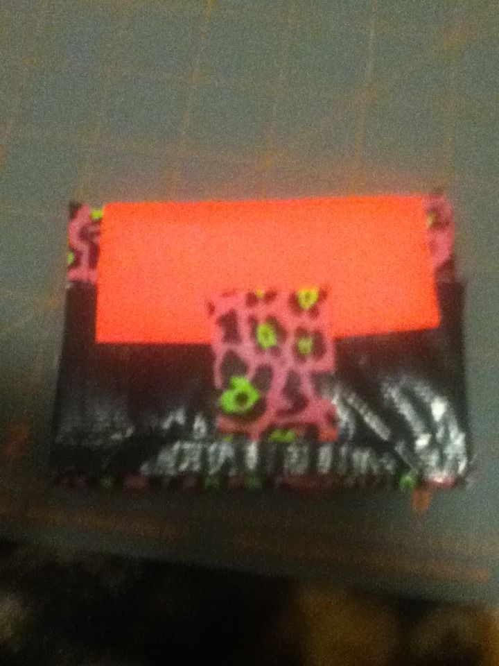 Duck Tape Accordion Wallet