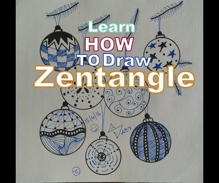 How to Draw Zentangle Balls