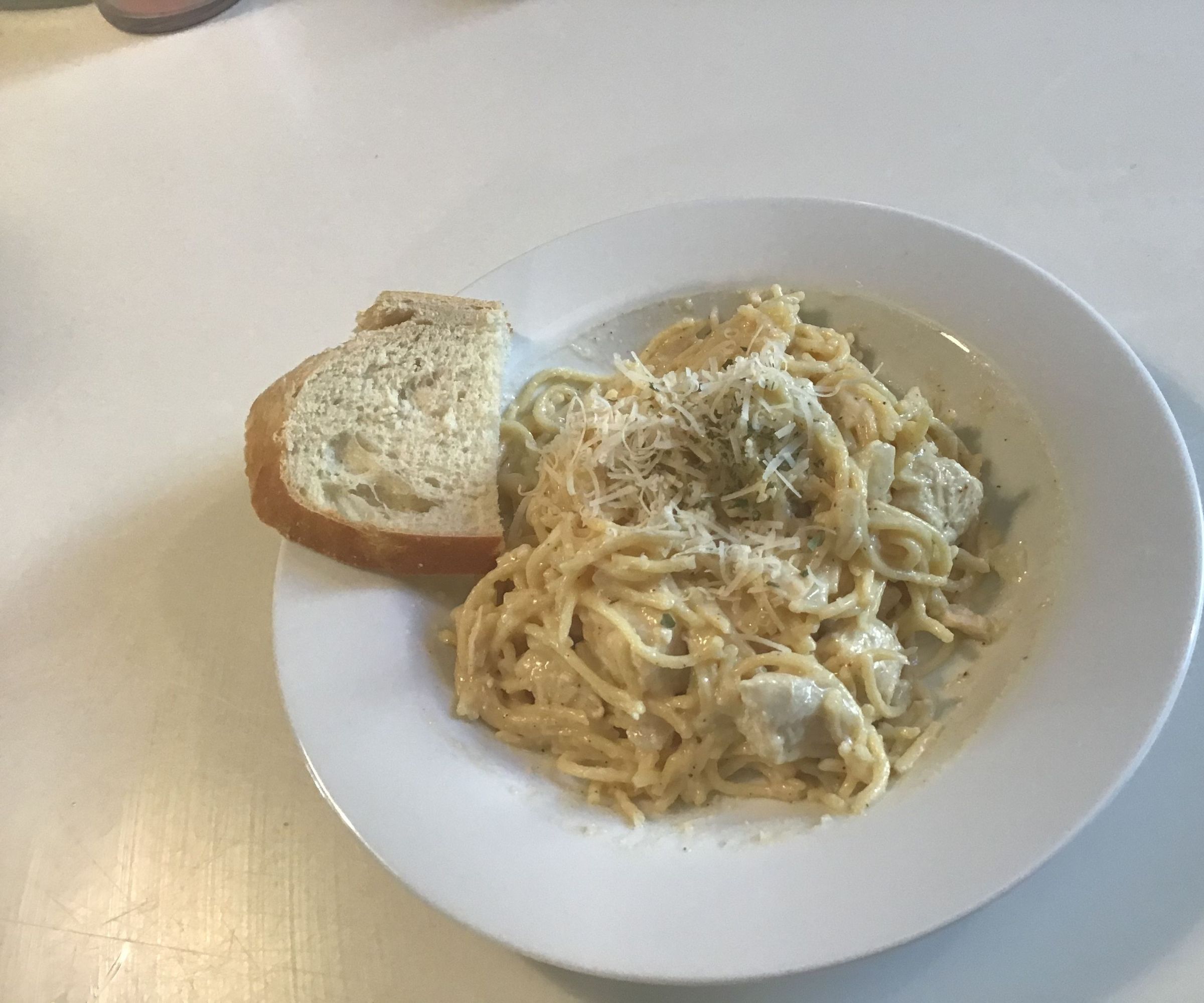 One Pot Creamy Lemon Chicken Pasta