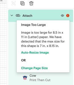 Duplicate Sticker Images, Select All Images and Click "attach" to Group