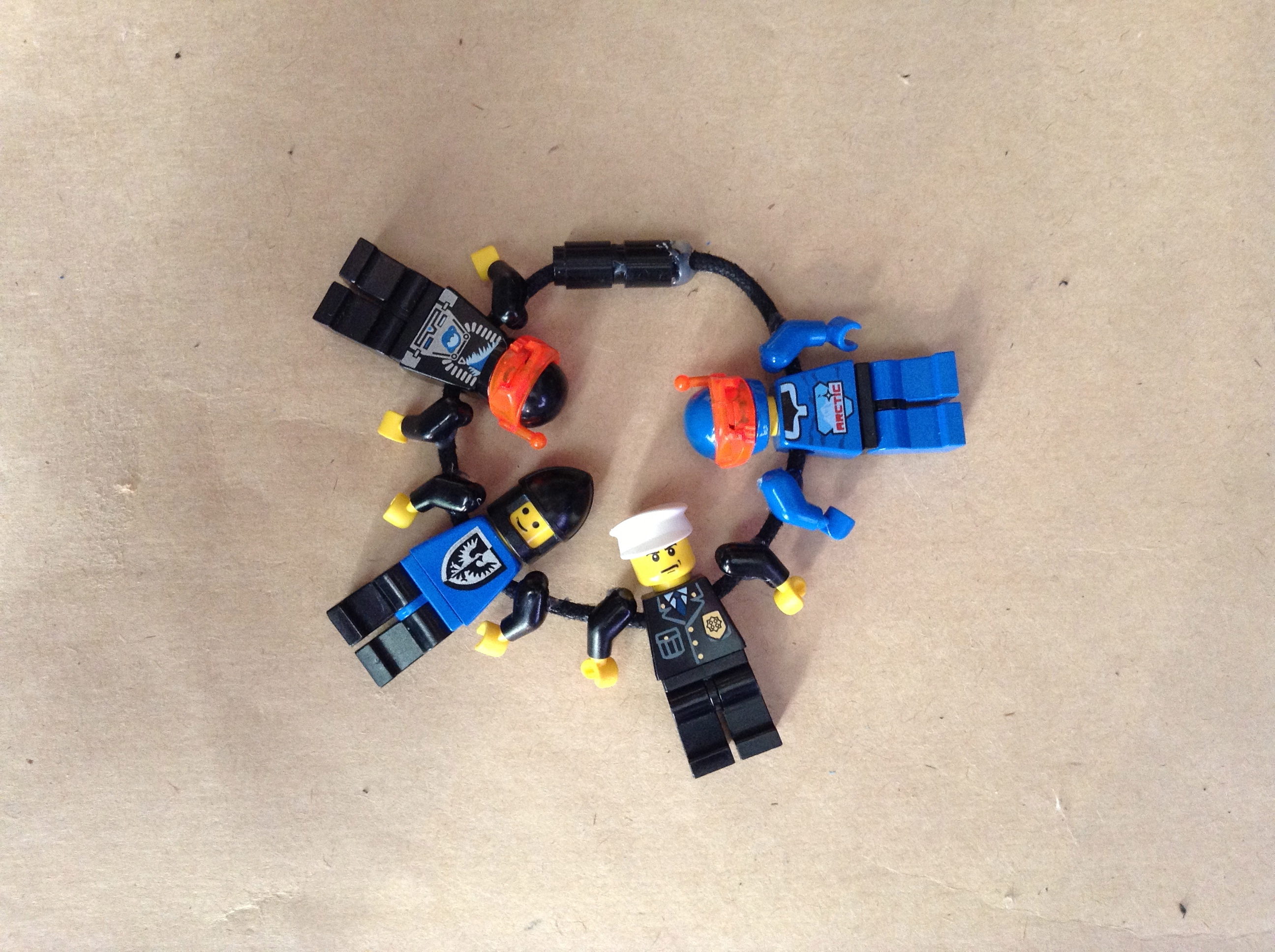 Lego Minifigure Bracelet 3 Steps (with Pictures) Instructables