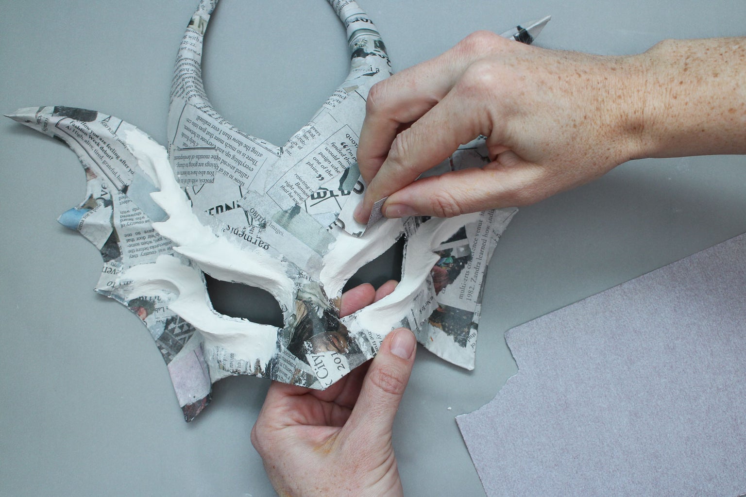 Easy Paper Mache Mask : 9 Steps (with Pictures) - Instructables