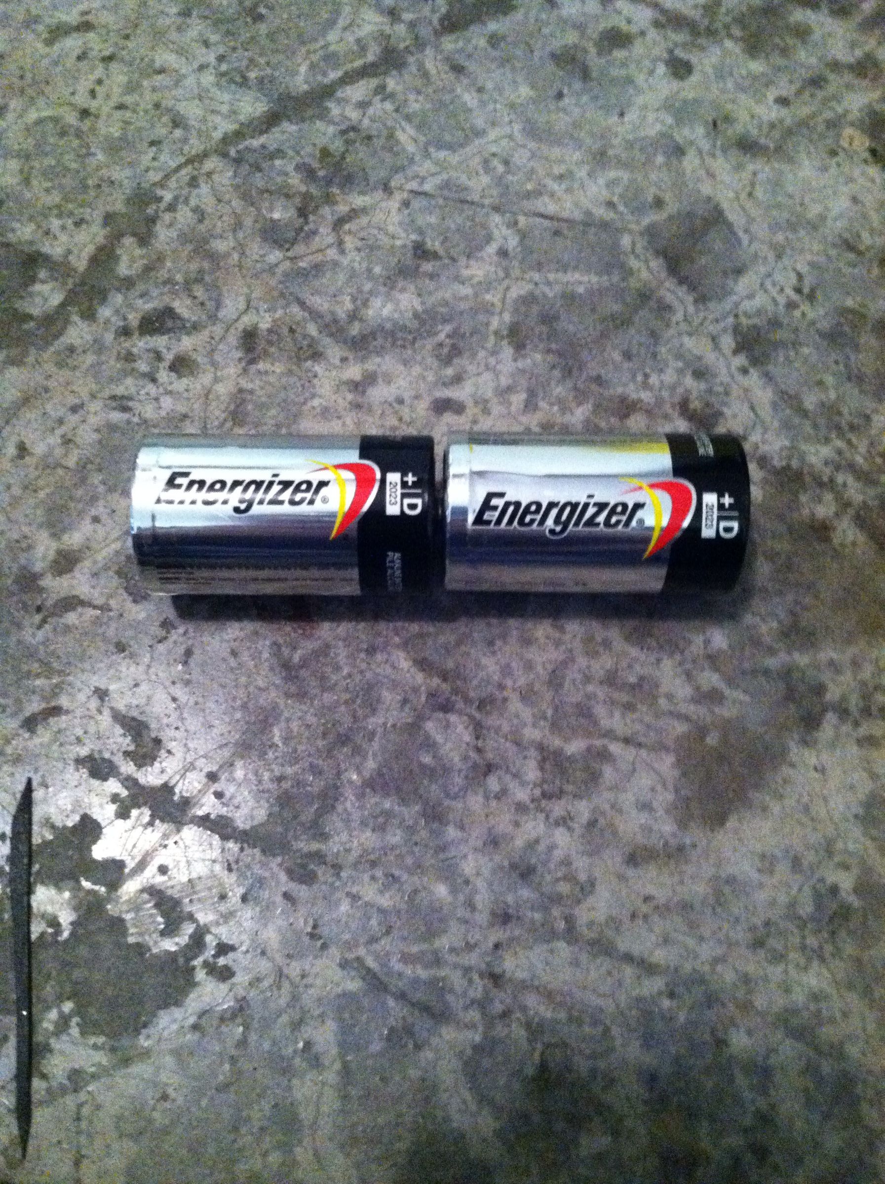 Battery Fire Starter 5 Steps Instructables