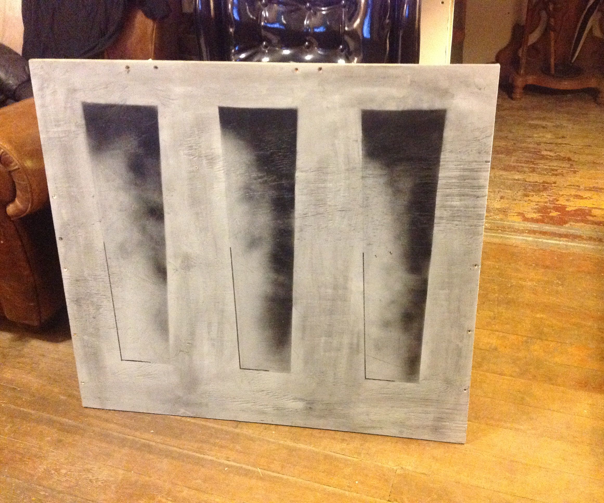 Simulated 3D Panel for Film Set