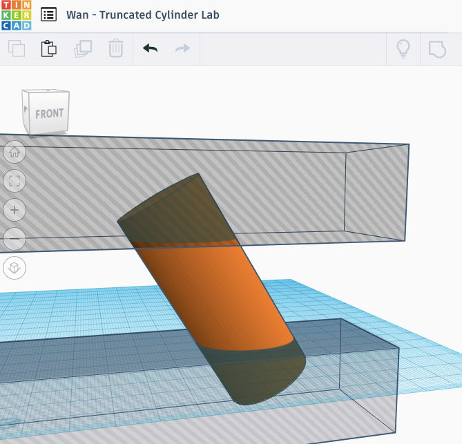 Oblique Cylinder Real Life Examples