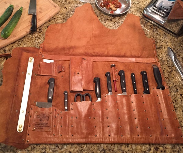 Leather Chef's Knife Roll