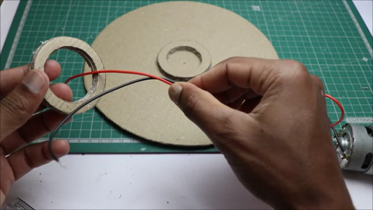 How to Build a Big DC Motor From Cardboard and Paper That Works : 10 ...
