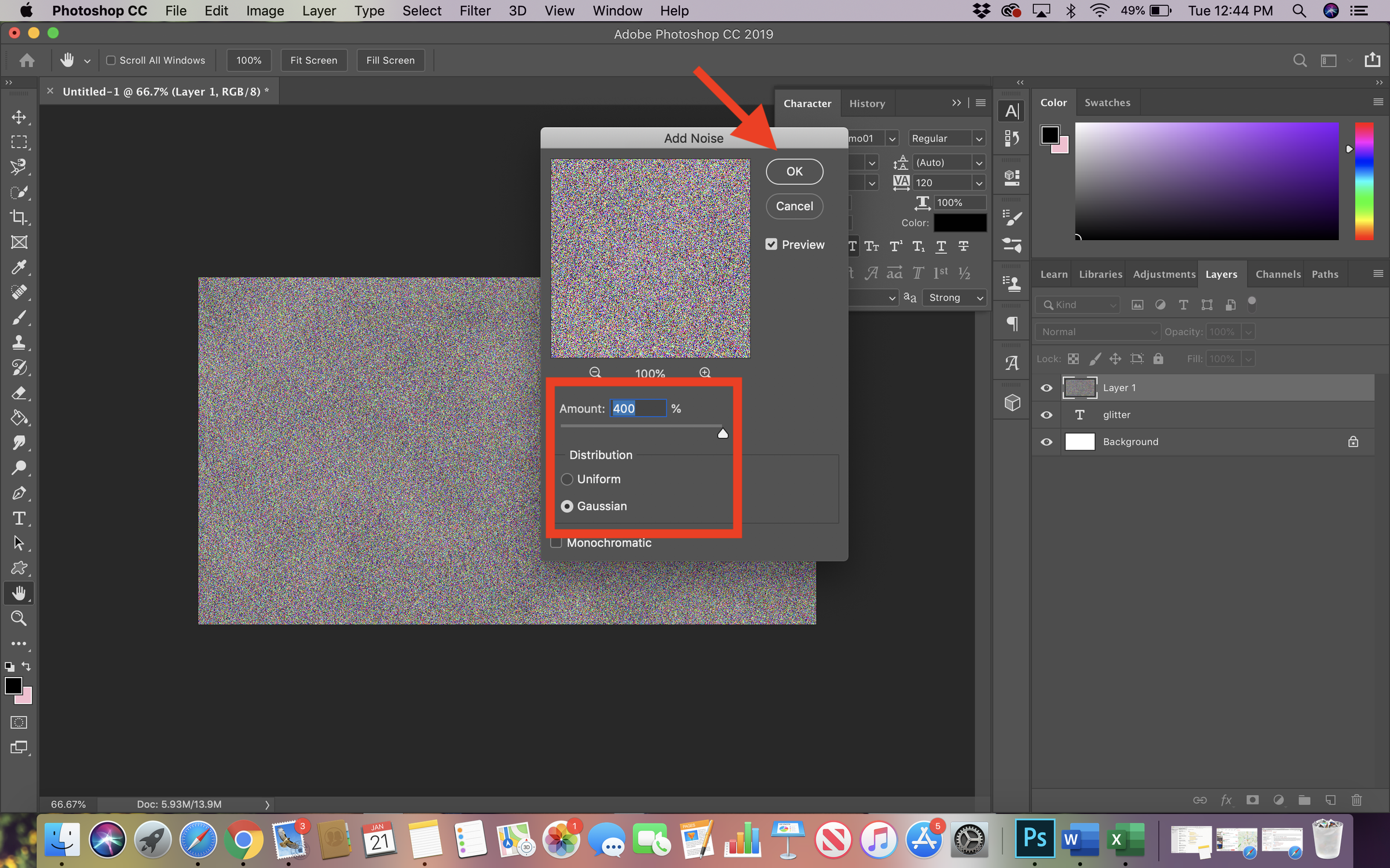 Glitter Text Tutorial in 16 Steps Instructables
