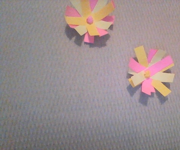 Sticky Note Flower