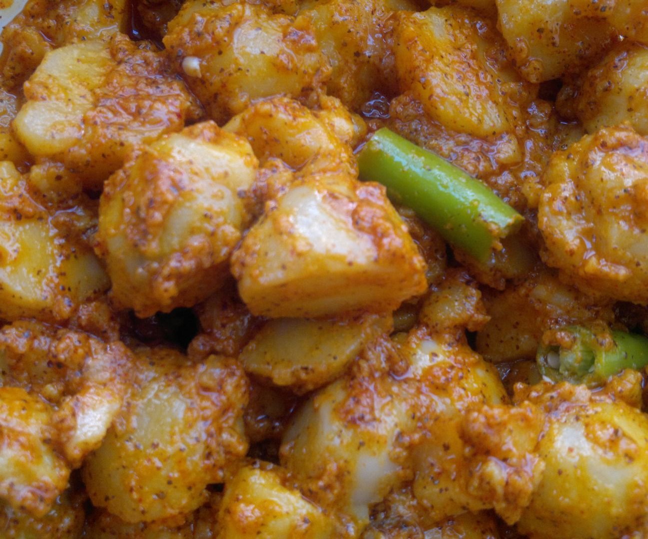 Potato Pickle (Aloo Ka Achar)