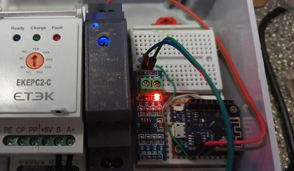 EVSE Integration With ESPHome