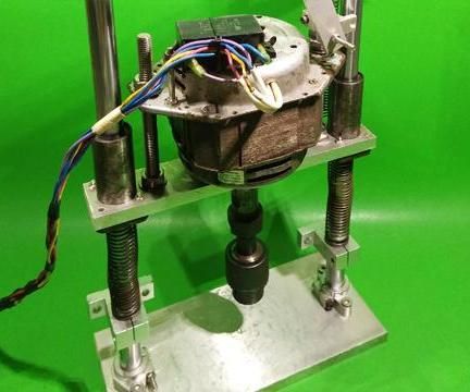 DIY Drill Press Projects Homemade Drill Motor Used