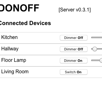 DONOFF WiFi Enabled PWM Dimmer