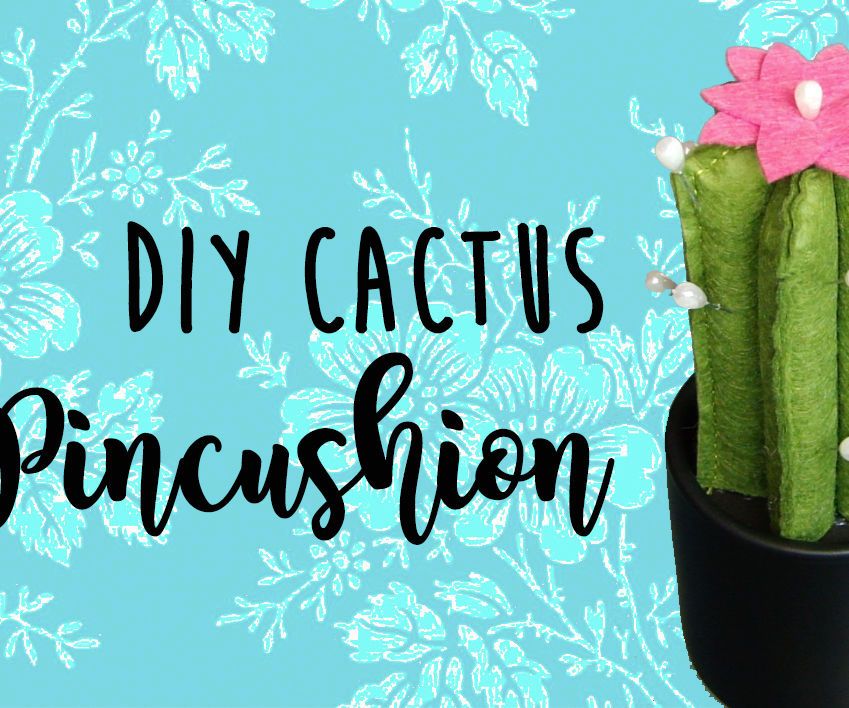 DIY Cactus Pincushion!