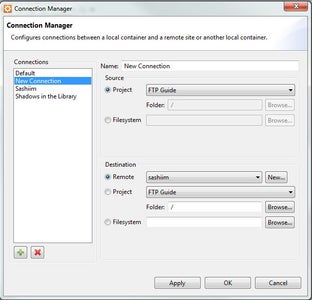 Software Step 3: New Connection