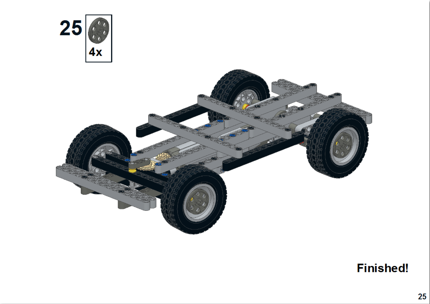 LEGO Car With Motorized Driving and Steering Instructables