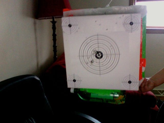 High Power Airsoft Super Target for Indoors