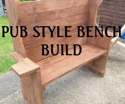 Garden Bench Build