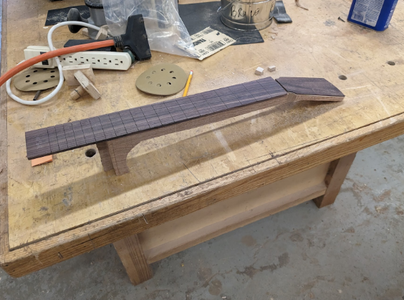 Truss Rod and Fretboard Mounting