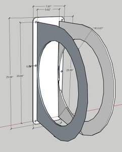 Make a Big Cup Handle - Coroplast 10 MM