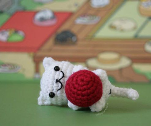 Neko Atsume Cat! (Snowball)