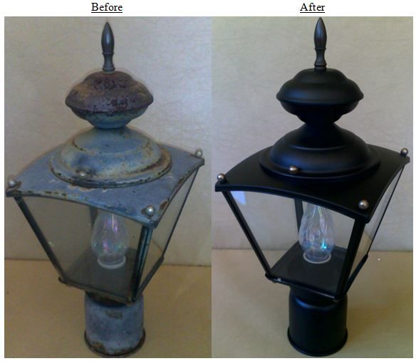 Lamp Refinishing