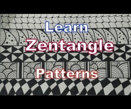 Easy Zentangle Patterns Learn 