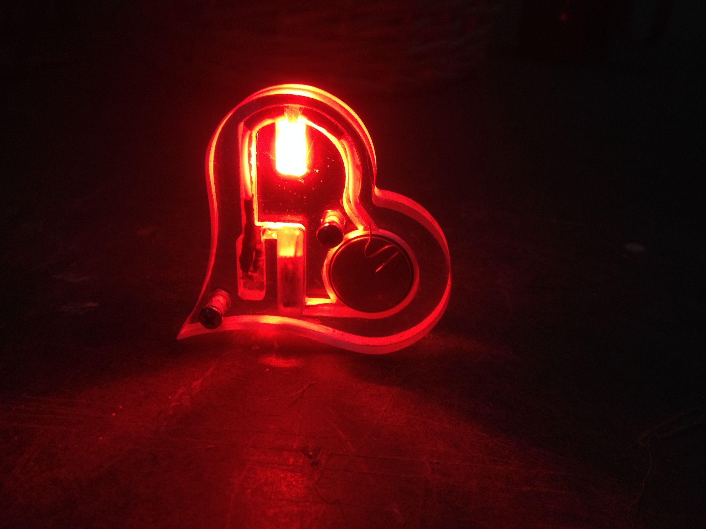 Simple Tilt Switch LED Project