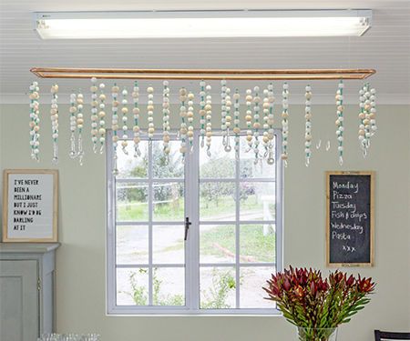 FLUORESCENT CHANDELIER