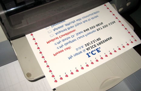 Print on Special Iron-on Paper.