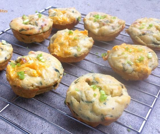 Baked Mac & Cheese Bites