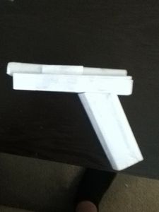 Barrel Attached to Gun