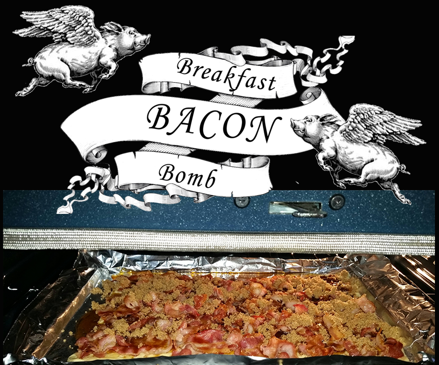 Breakfast Maple Bacon Bomb