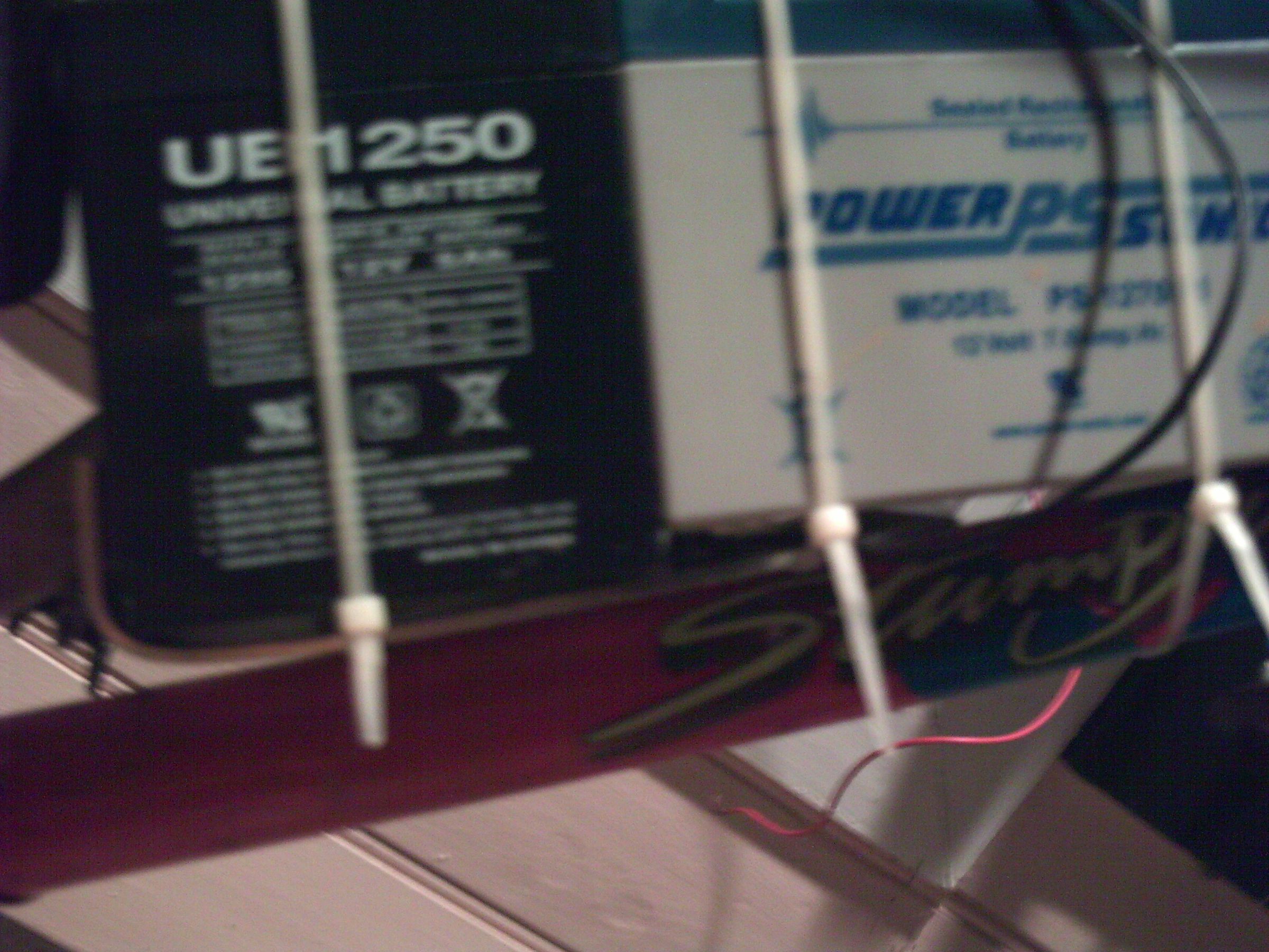 12 Volt VR Lead Acid Battery Holder