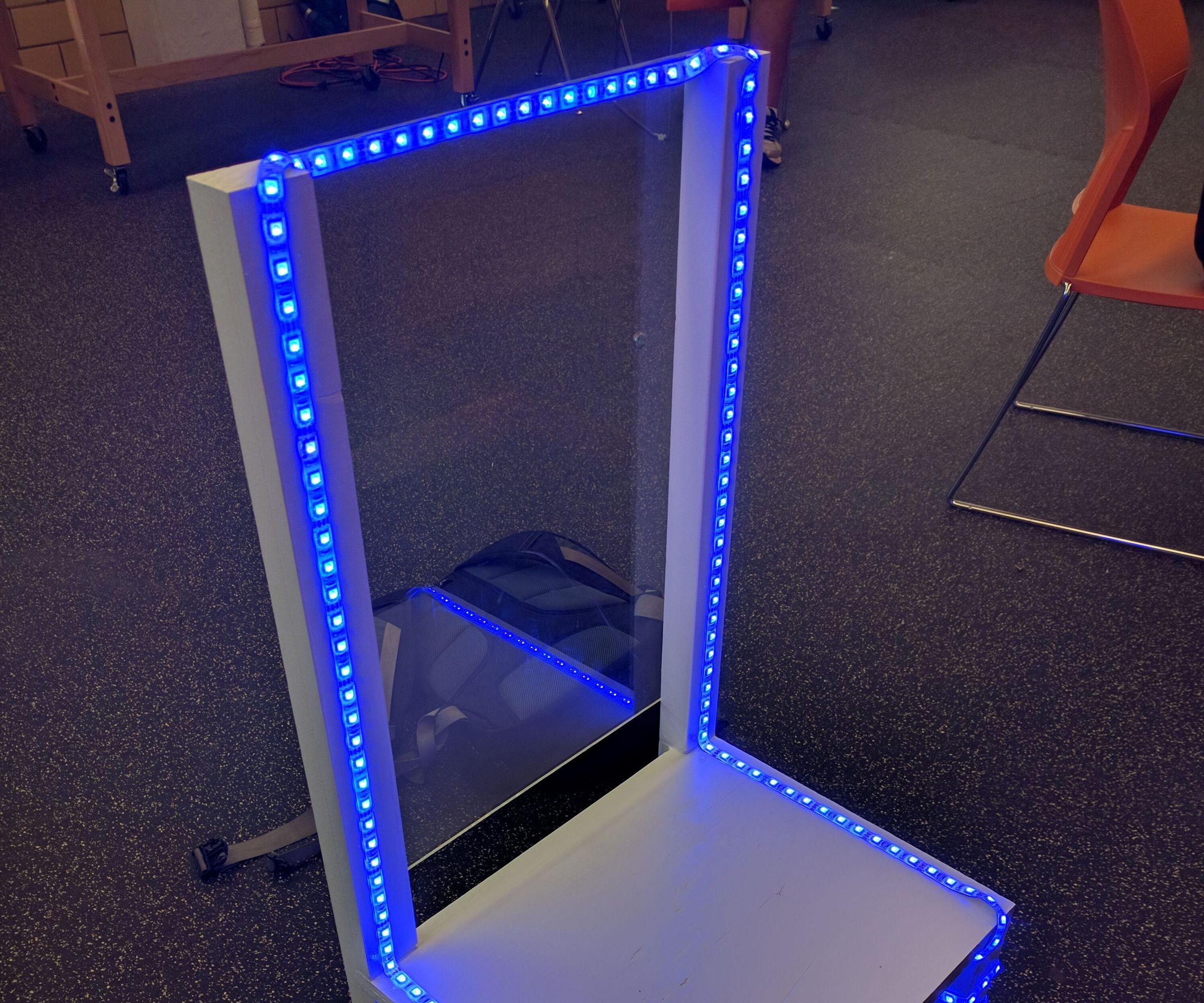 Arduino Controlled LED Chair and Gaming System