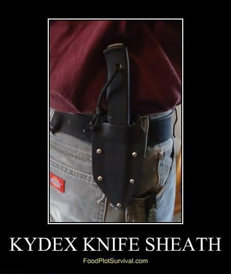 Kydex Rotating Knife Sheath