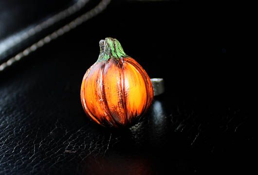 Creepy Pumpkin Ring
