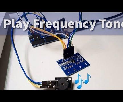 Play Frequency Tones Using a Simple Keyboard & Arduino