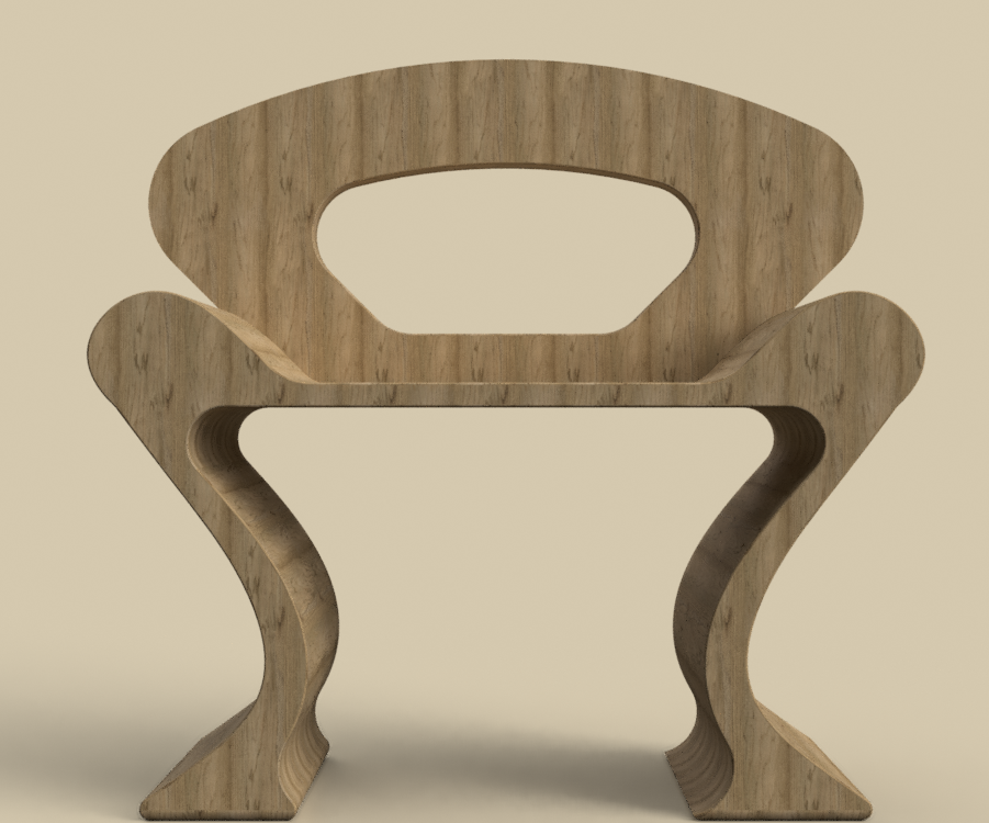 How to Make a Wooden Chair in 10 Mins Using Fusion 360?