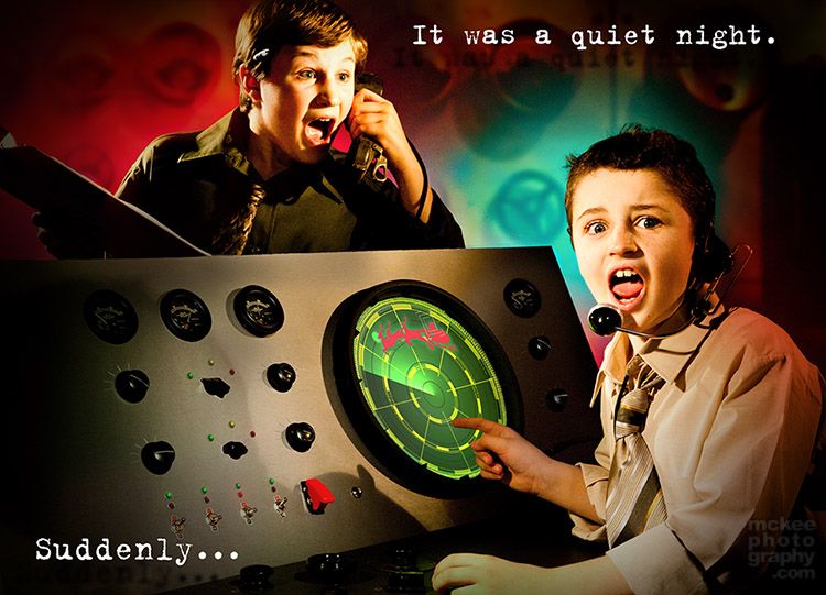 Olde style radar station to track Santa