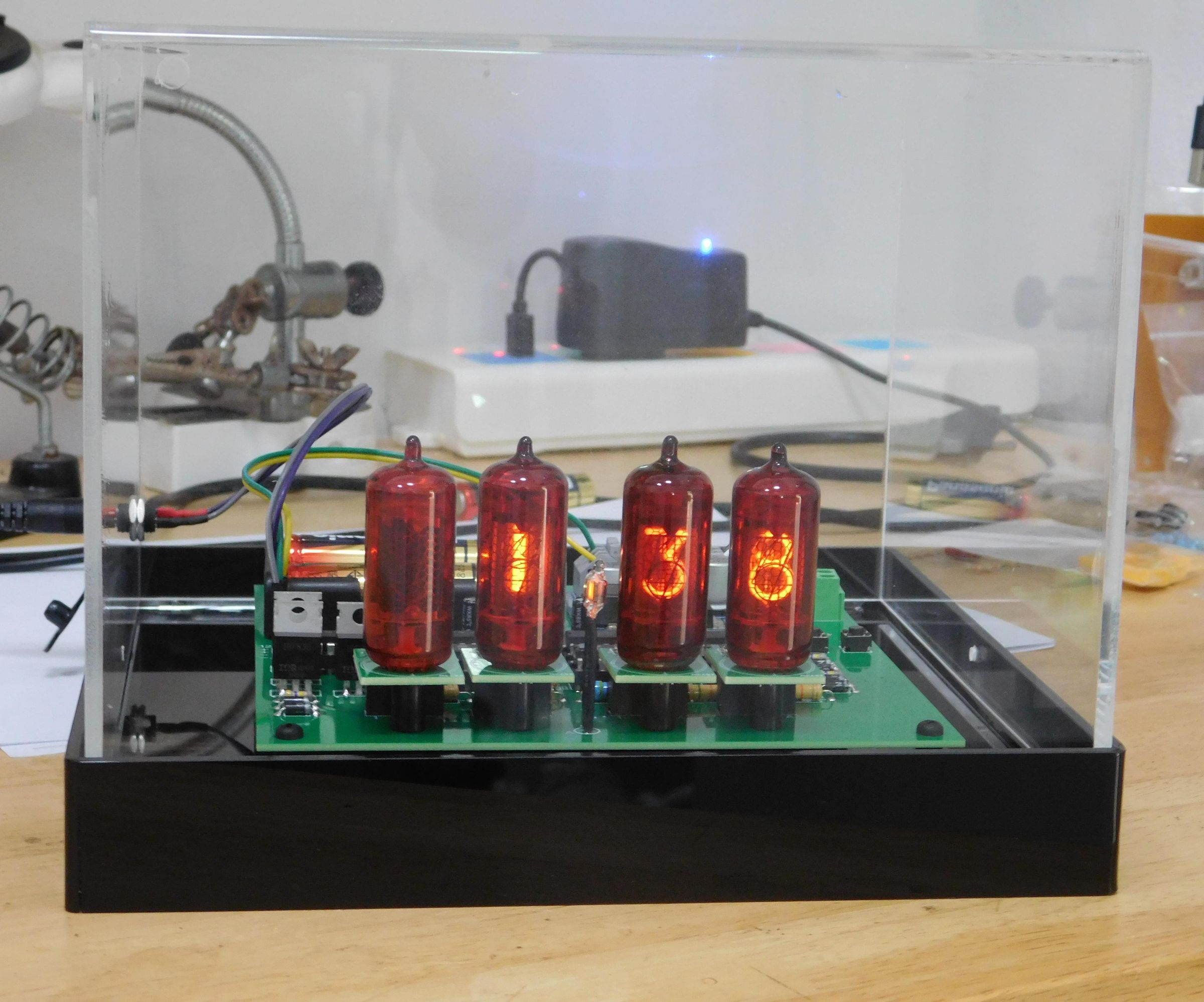 Nixie Clock (non Microcontroller)